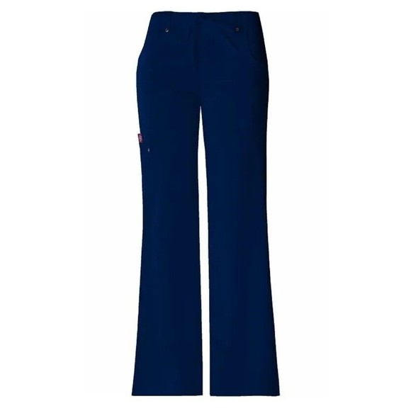 Dickies Xtreme Stretch Women’s Scrub Pants Size 4XL Blue Mid Rise Cargo Straight - Picture 1 of 11